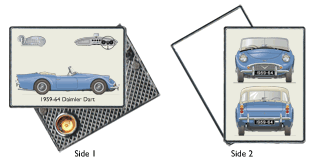 Daimler Dart SP250 1959-64 (wire wheels) Pocket Lighter